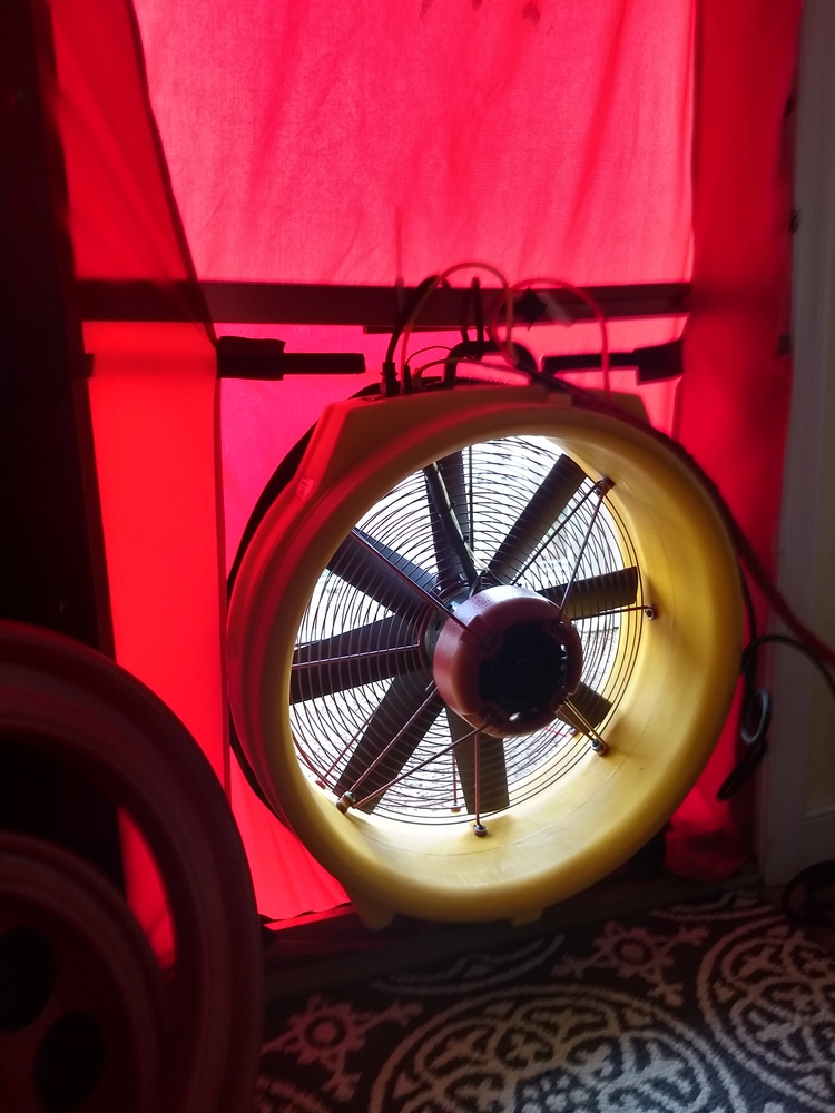 Blower door Test