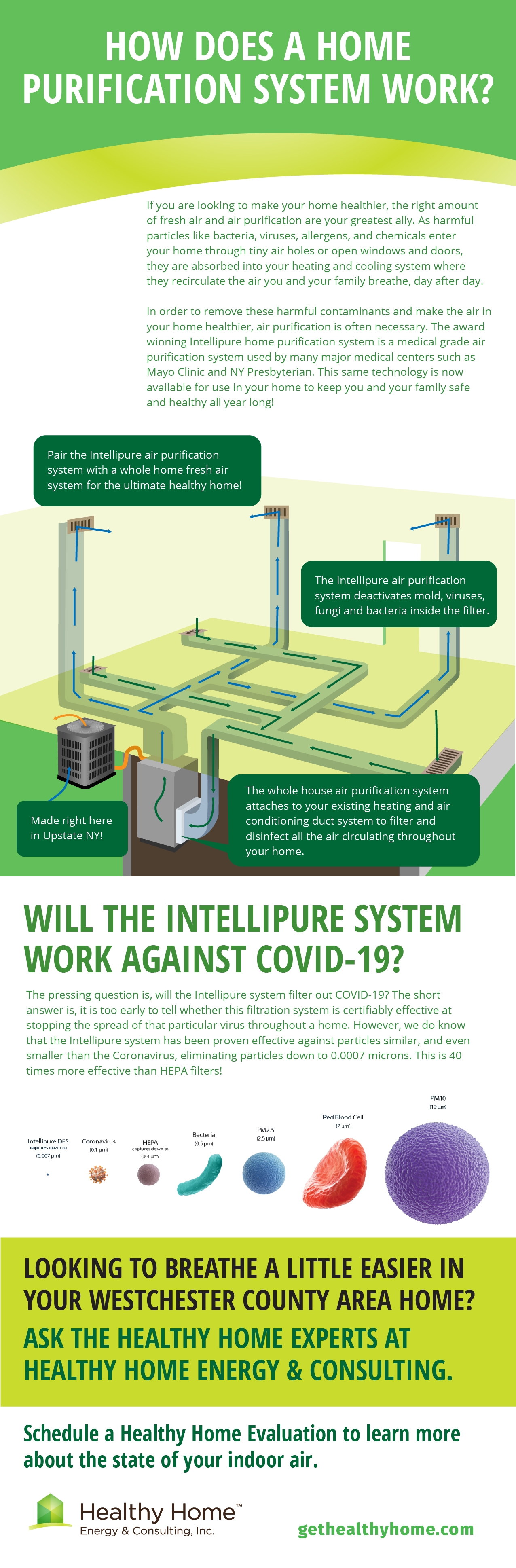 healthy home fresh air system infographic