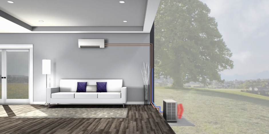 The Environmental Benefits of Heat Pumps: Reducing Your Carbon Footprint blog header image
