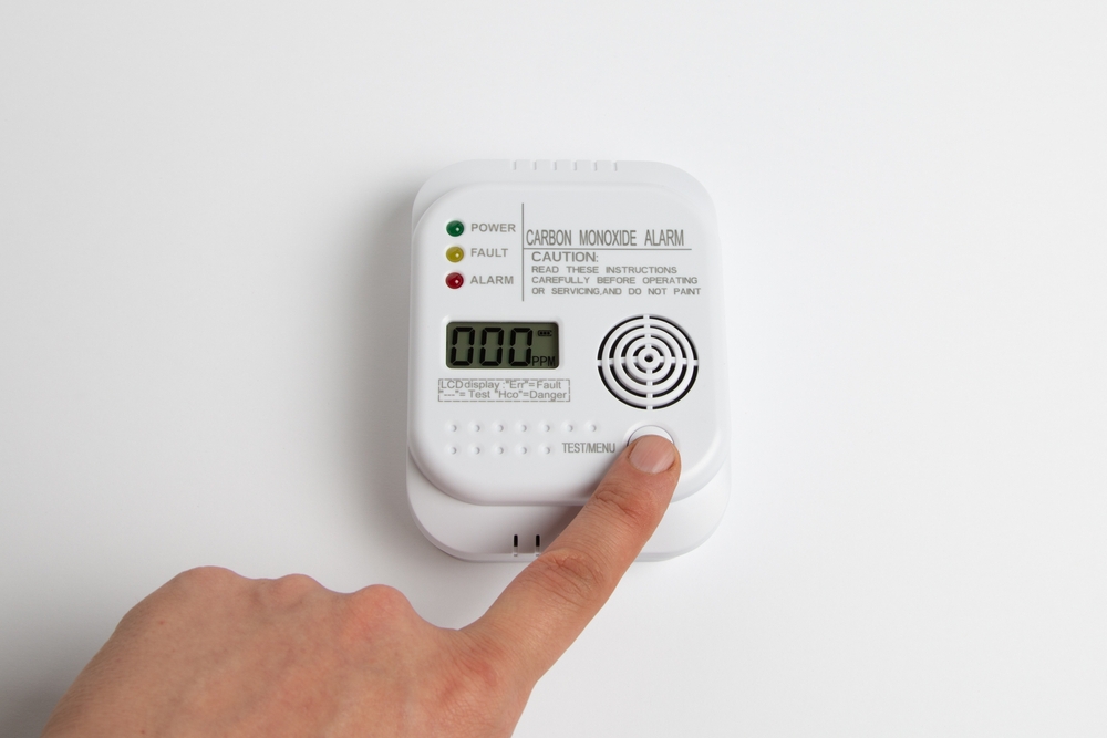 CO2 detector inside home